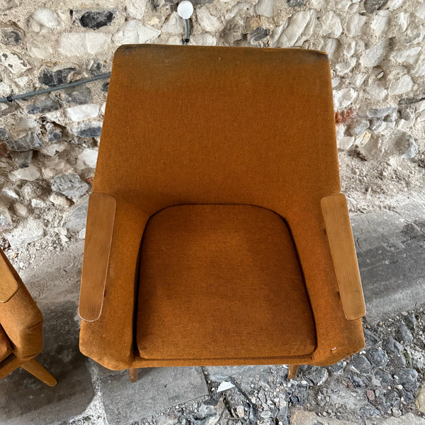 Mid Century Danish Chairs top