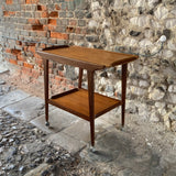Mid Century Drinks Trolley Side