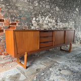 Mid Century Elliotts of Newbury Teak Sideboard Left 