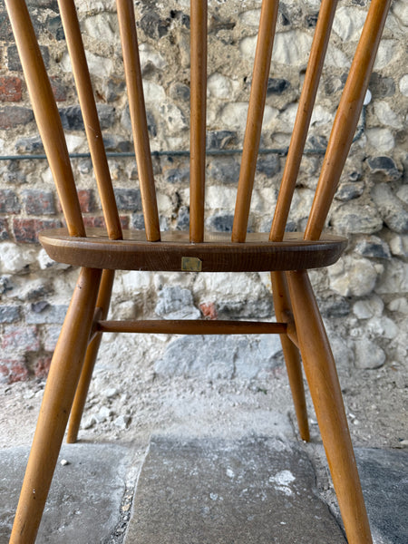 Mid Century Ercol Chair Label