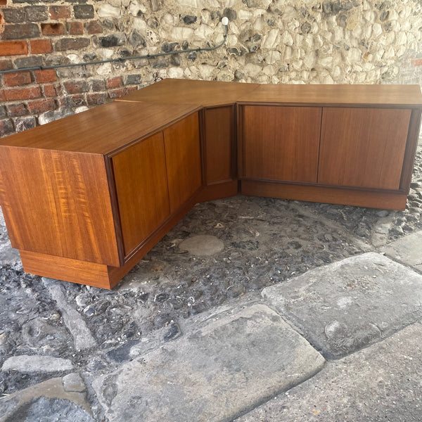 Mid Century G-Plan 3-Piece Corner Unit