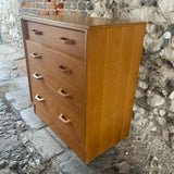 Mid Century G Plan Chest of Drawers Right side 