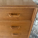 Mid Century G Plan Chest of Drawers close