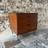 Mid Century G Plan Fresco Small Drawer Unit left