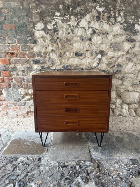 Mid Century G Plan Fresco Small Drawer Unit Portrait
