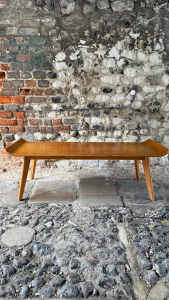 Mid Century Oak Coffee Table Rectangular