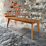 Mid Century Oak Coffee Table Right