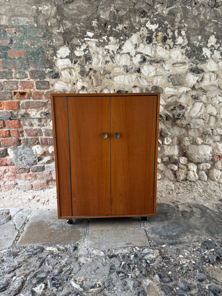 Mid Century Record Cabinet Unit portrait