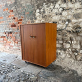 Mid Century Record Cabinet Unit Right Side