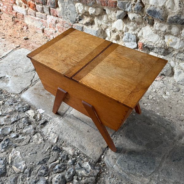 Mid Century Sewing Box Top