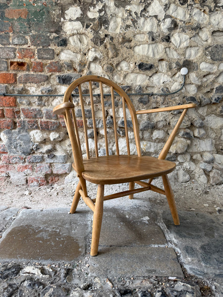 Mid Century Short Ercol Carver Chair Right