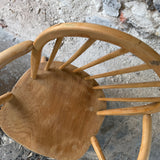 Mid Century Short Ercol Carver Chair Side