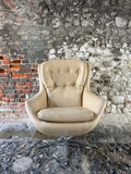 Mid Century Swivel Chair Front