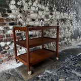 Mid Century Teak Drinks Trolley 4