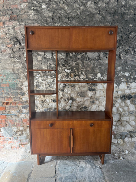 Mid Century Teak Room Divider Front 