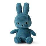 Miffy - Corduroy Aviator Blue Soft Toy