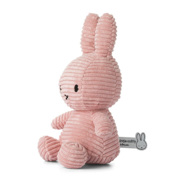 Miffy - Corduroy Pink Soft Toy Side