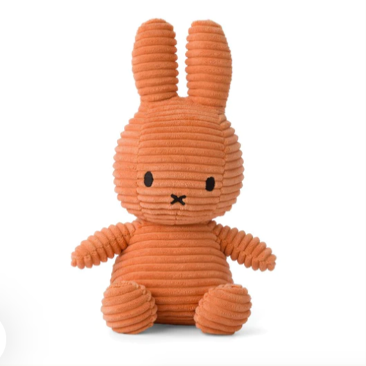 Miffy - Corduroy Pumpkin Soft Toy