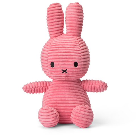 Miffy Corduroy Soft Toy - Bubblegum Pink