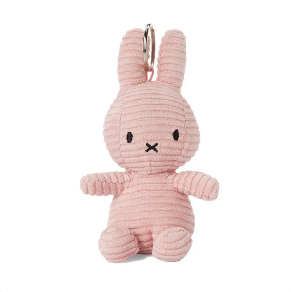 Miffy ECO Corduroy Keychain - Pink