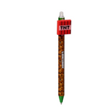 Minecraft Tools Erasable Pen with Silicone Topper tnt