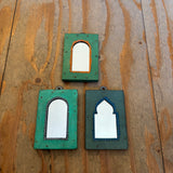 Mini Circus Wall Mirrors - Blue, Green, Orange