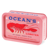 Mini Storage Tin with Lid - Lobster