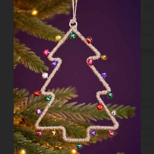 Namaste Fair Trade Singing Bell Tree Decoration