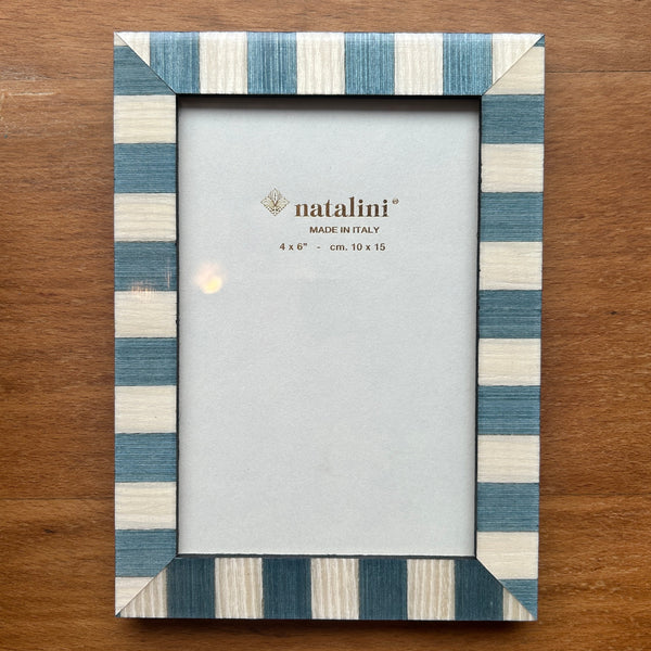 Natalini Azzurro Bianco Photo Frame
