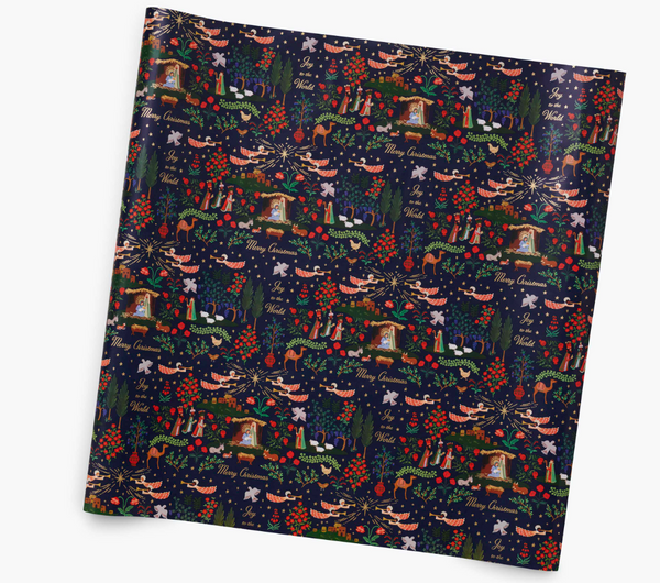 Nativity Scene Wrap Roll - Rifle Paper.