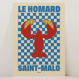 Nephthys Illustrated Le Homard Framed Print