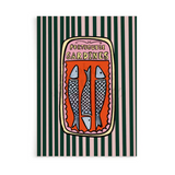 Nephthys Illustrated Portuguese Sardines Framed Print