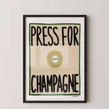 Nephthys Illustrated 'Press for Champagne' Print