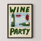 Nephthys Illustrated 'Wince Party' Print