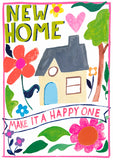 New Home Make It Happy Card - Paper Salad