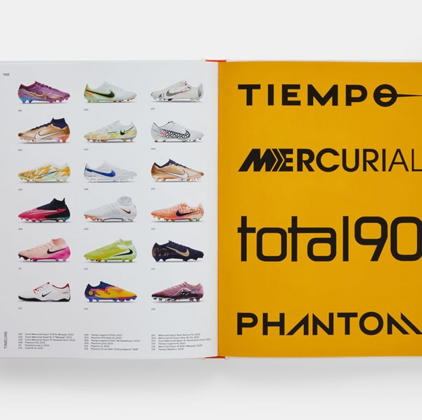 Nike Football Boots Book Open