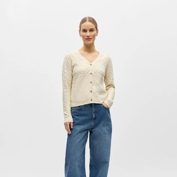 Object Noa Long Sleeve Knit Cardigan