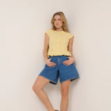 Nobody's Child Butter Yellow Gretchen Top