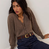 Nobody's Child Crochet Trim Elodie Cardigan