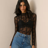 Nobody's Child Grown On Neck Lace Top Black