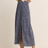 Nobody's Child Molly Navy Polka Dot Skirt