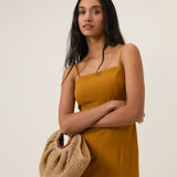 Nobody's Child Mustard Yellow Maddy Midi Dress