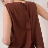 Nobody's Child Stirling Top - Brown (Back)