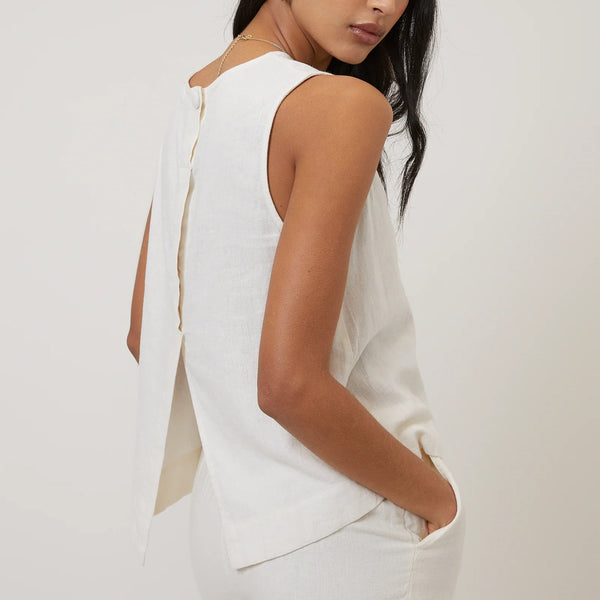 Nobody's Child Stirling Top - Cream Linen