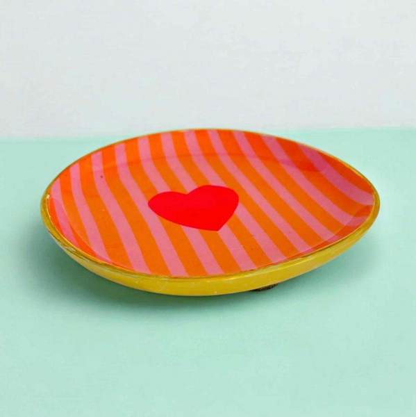 Noi Heart Trinket Dish Side View