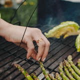 Nordic Muse Gold Wave Ring Outside