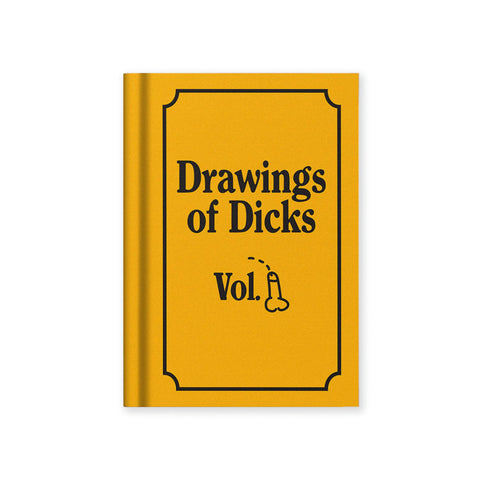 Drawings of D*cks - Mini Notebook