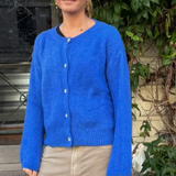 OST Josefine Mohair Cardigan - Cornflower