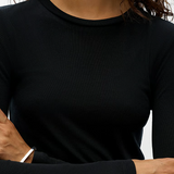 Object Alma Top - Black CLOSE UP