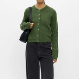 Object Alpaca Wool Blend Knitted Cardigan zoom in